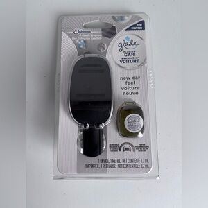 Glade Car Air Freshener Plugins Device Refill New Car Feel